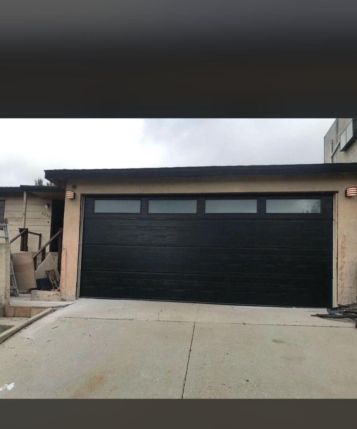 Smart garage door opener installation